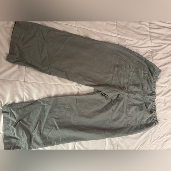 Green linen pants size XXL tall - Picture 1 of 8